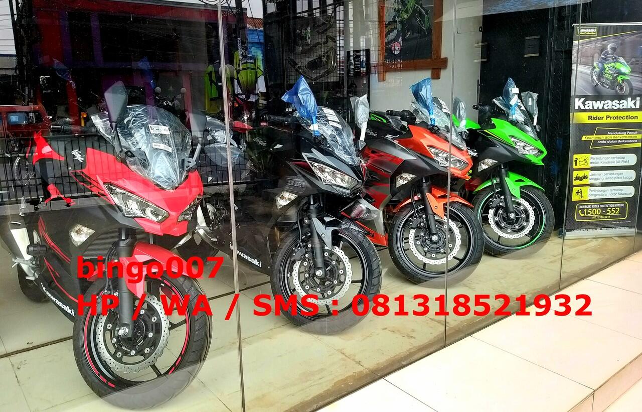 Showroom Dealer Resmi Cash Kredit Motor Kawasaki Melayani Jabodetabekser Ready Stock