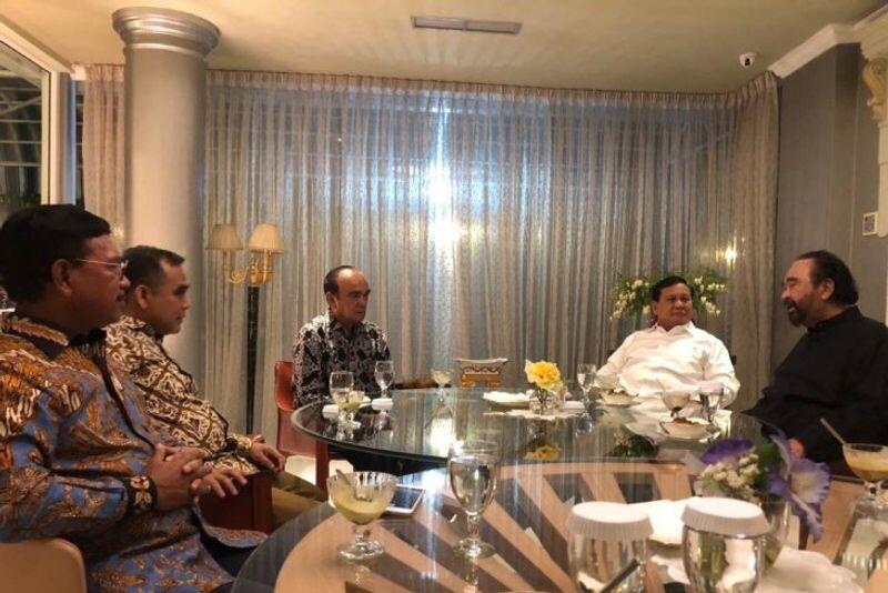 Prabowo-Paloh Sepakati 3 Poin, Terkait Radikalisme Hingga Amandemen Konstitusi