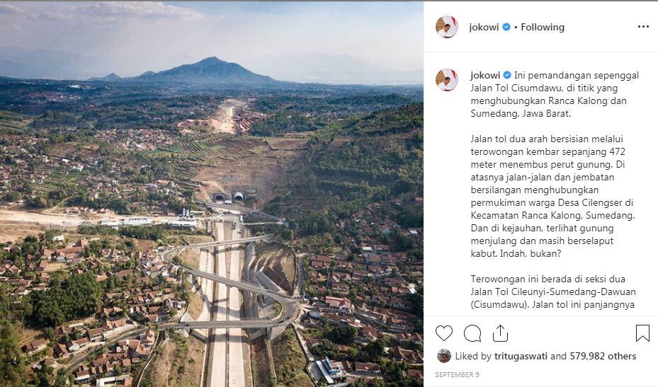 Jelang Akhir Jabatan, Jokowi Pamer Sederet Infrastruktur