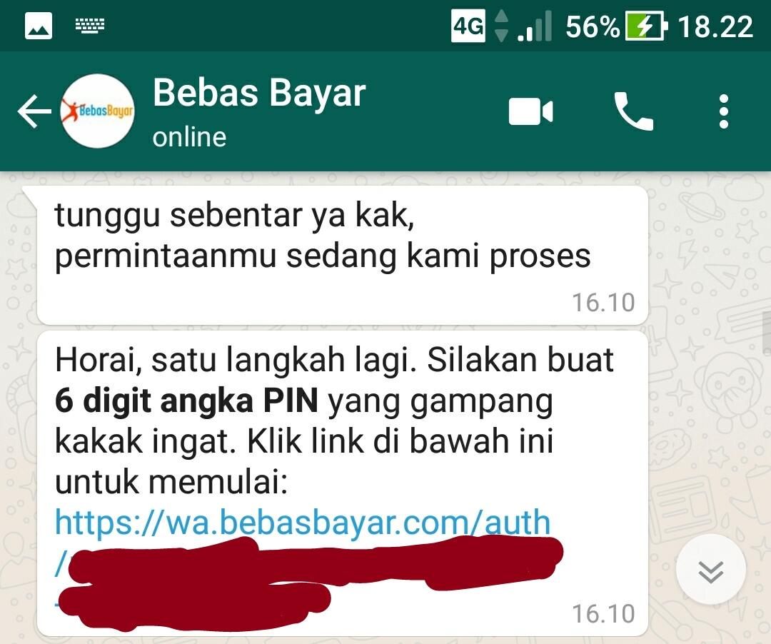 Transaksi BebasBayar Di Aplikasi WhatsApp Via Android, Mau Tahu Caranya?