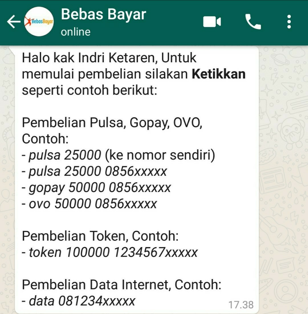 Transaksi BebasBayar Di Aplikasi WhatsApp Via Android, Mau Tahu Caranya?