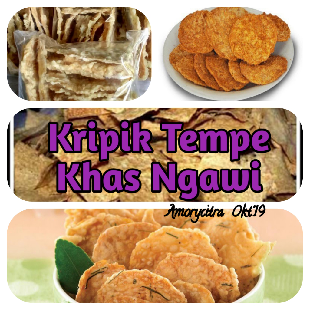 Tempe Kripik Khas Kota Ngawi yang Rasa Kriyuknya Nendang