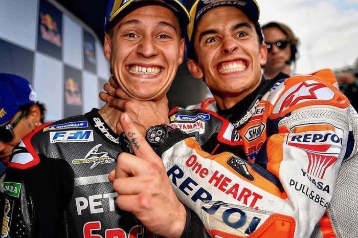 Memanas, Quartararo Menyimpan Dendam Ke Marquez, Akan Balas Di Sirkuit Motegi