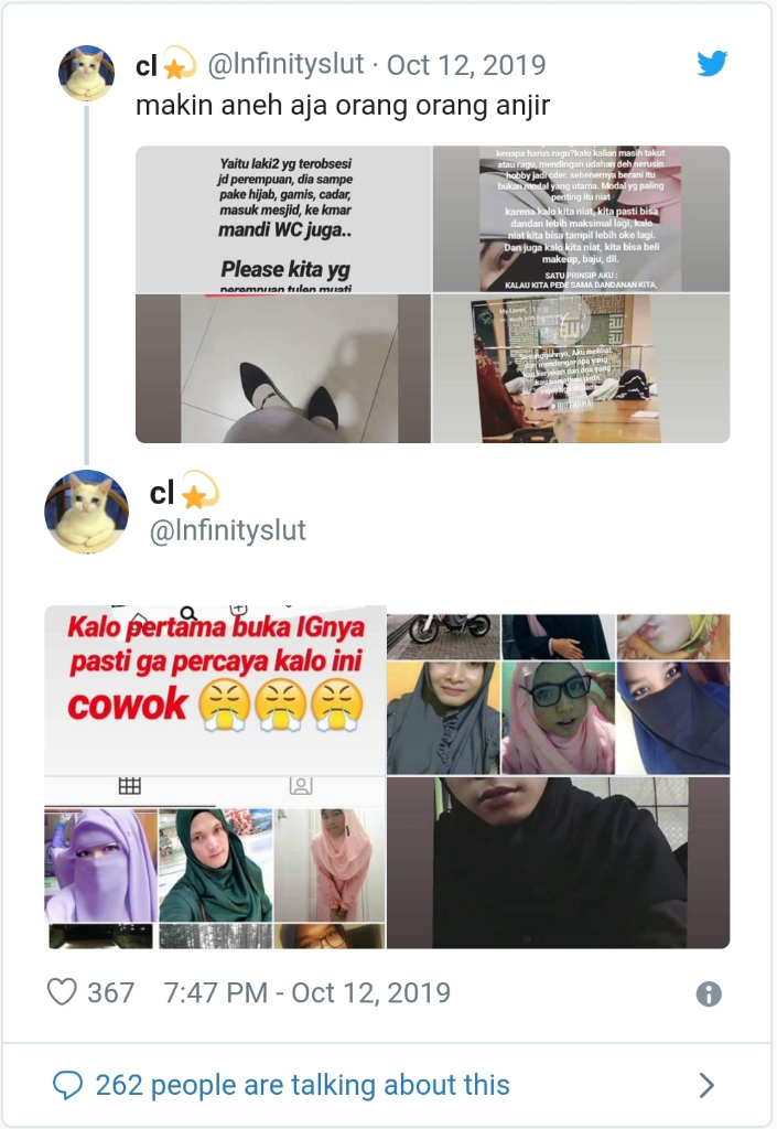 Viral Crosshijaber, Fenomena Pria Berhijab Syar'i dan Masuk Masjid