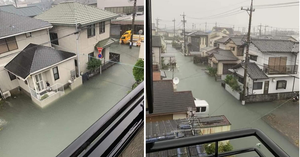 Foto PENAMPAKAN Saat 'Banjir' Di Jepang Ini Menarik Perhatian Netizen