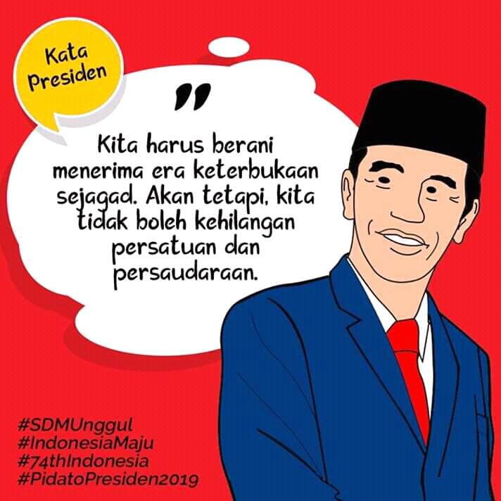 Yuk Disimak Apa Kata Presiden Untuk Indonesia Maju !!