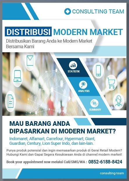 Jasa Konsultasi Distribusi Barang ke Modern Market (Indomaret, Alfamart, dll)