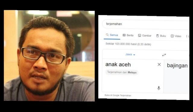 Google Lecehkan Bangsa Aceh