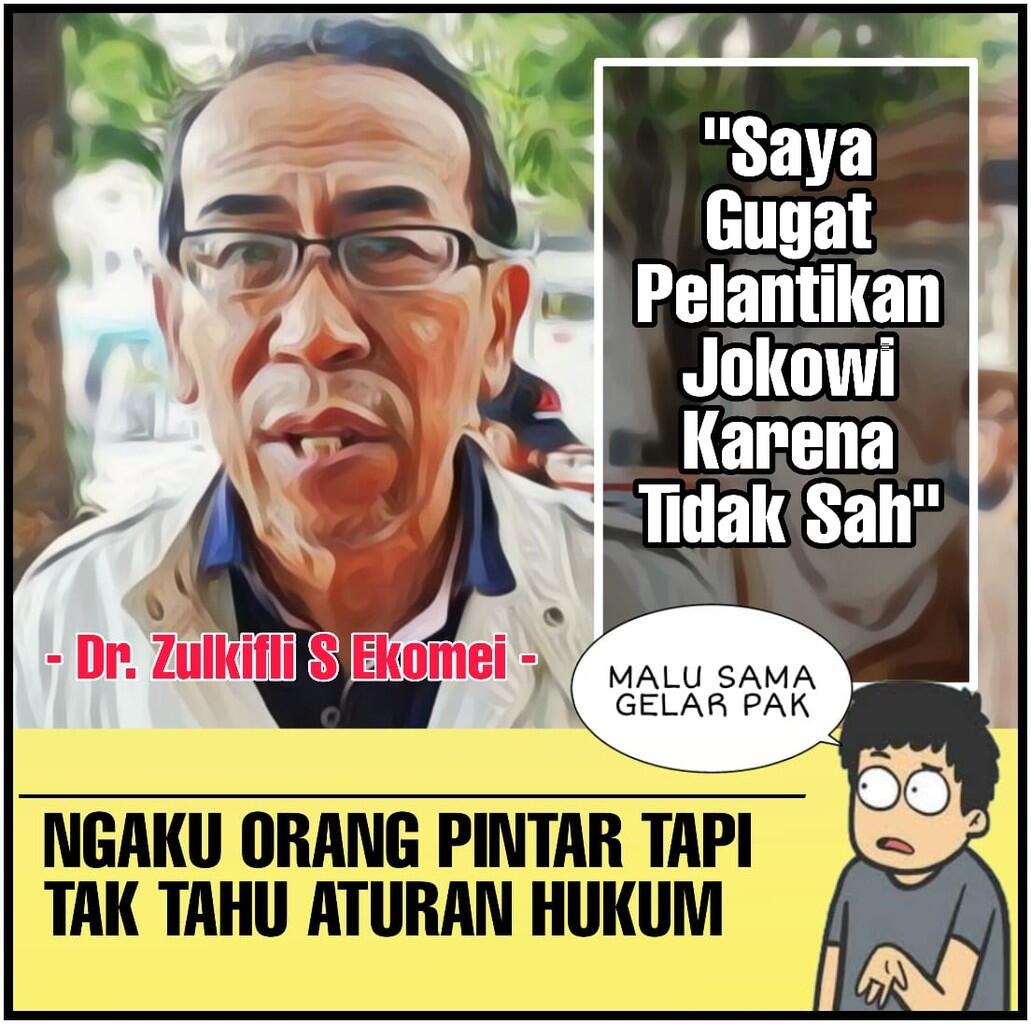 Tak Paham Aturan, Seorang Dokter Gugat Pelantikan Presiden dan Wakil Presiden RI