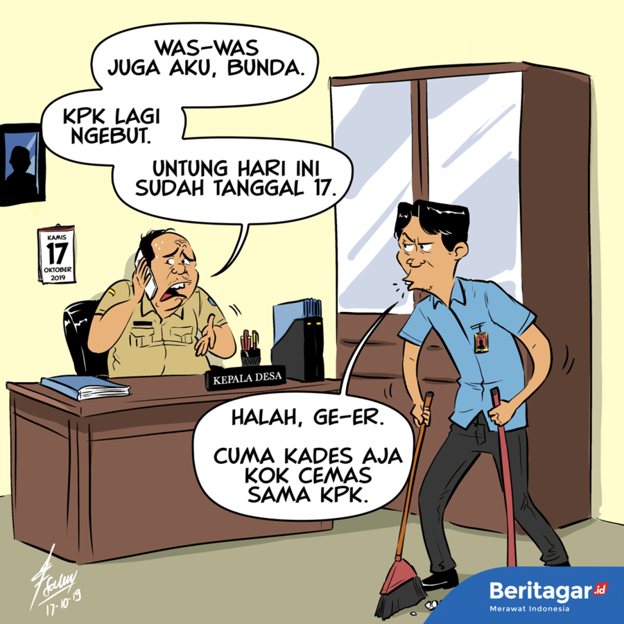 Kartun: KPK per 17 Oktober 2019