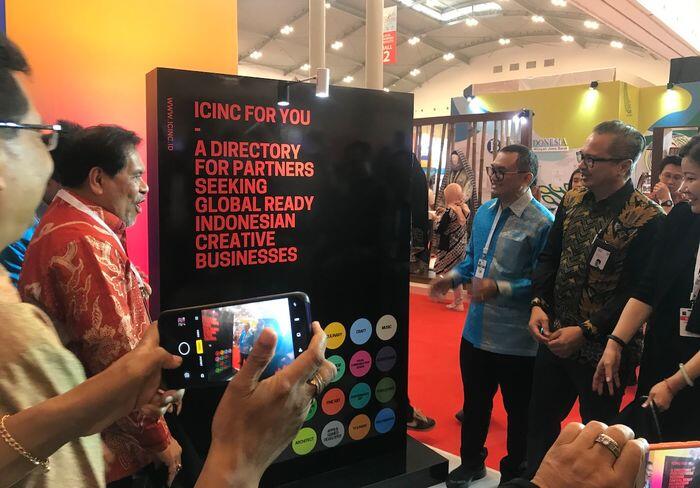 Bekraf perkenalkan "ICINC EXPO(RT)" di TEI 2019
