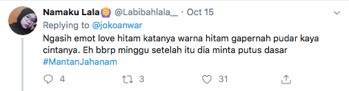 Inilah #MantanJahanam Versi Warga Twitter, Gimana Kalo Kamu?