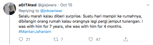 Inilah #MantanJahanam Versi Warga Twitter, Gimana Kalo Kamu?