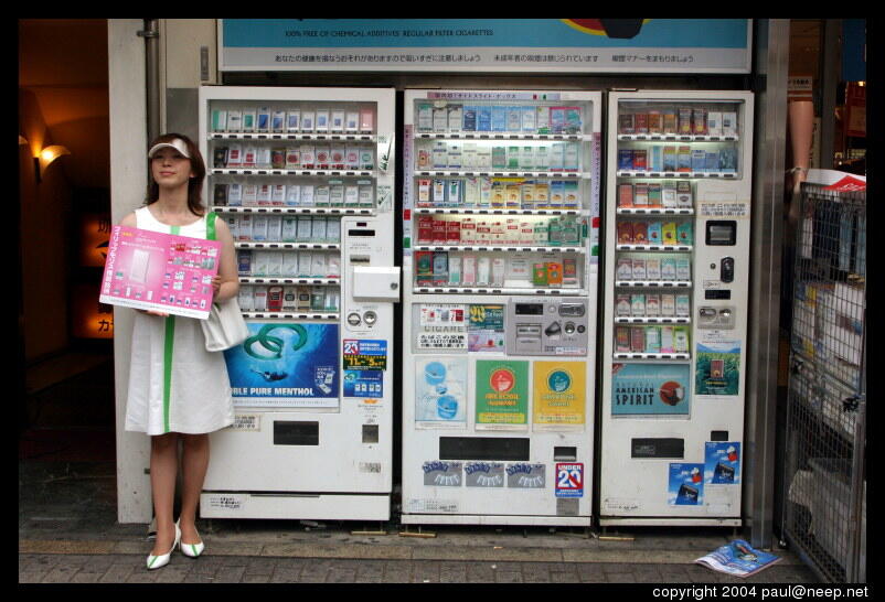 Vending Machine Rokok di Jepang, Belinya Harus Pake Kartu