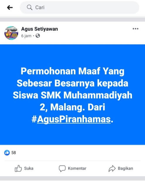 Siswa SMK Di Malang Kena Tampar Sang Motivator, Apa Jadinya Tuh ? 