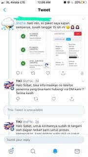 Pengiriman Barang Yang Tak Kunjung Sampai Oleh TIKI