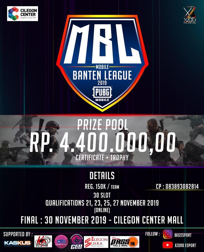 MOBILE BANTEN LEAGUE 2019 &#91;PUBGM&#93;