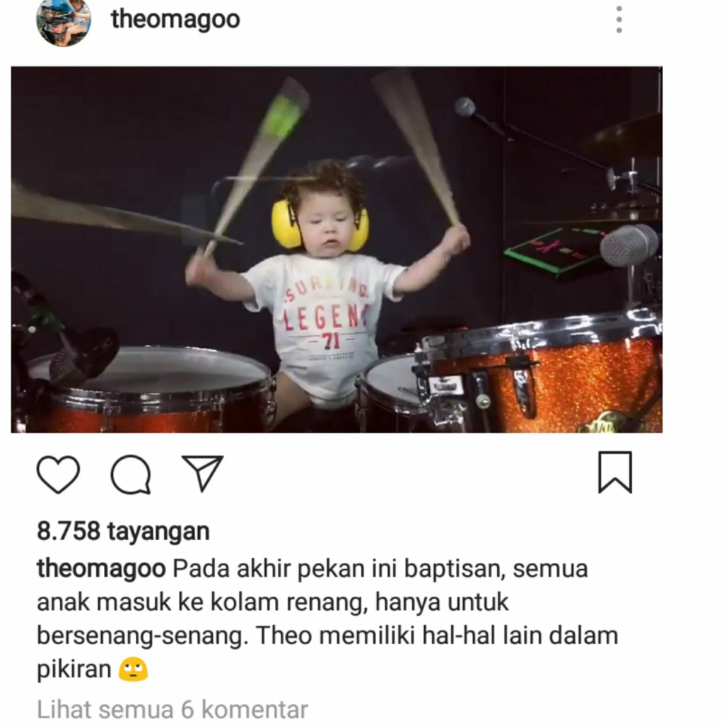 Lagi Viral Bocah 2 Tahun Pandai Bermain Tu Tu Taaa, Keren Gan! &#91;Berikut Videonya&#93;