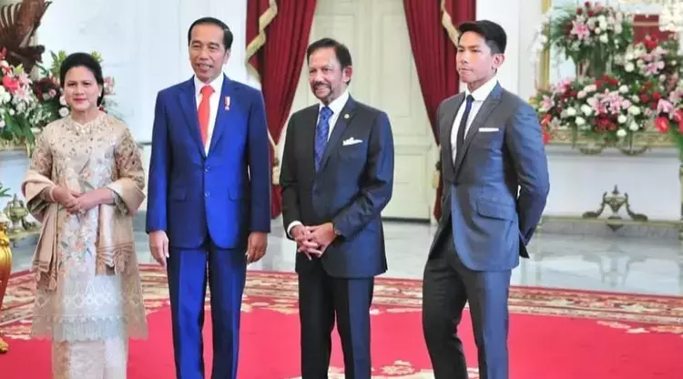 Hadiri Pelantikan Presiden Jokowi, Pangeran Abdul Mateen Bikin Warganet Meleleh