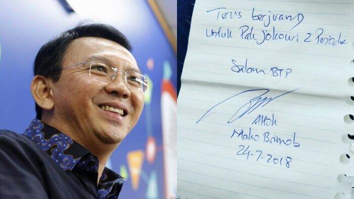 Undangan Ahok Hadiri Pelantikan Langsung dari Jokowi