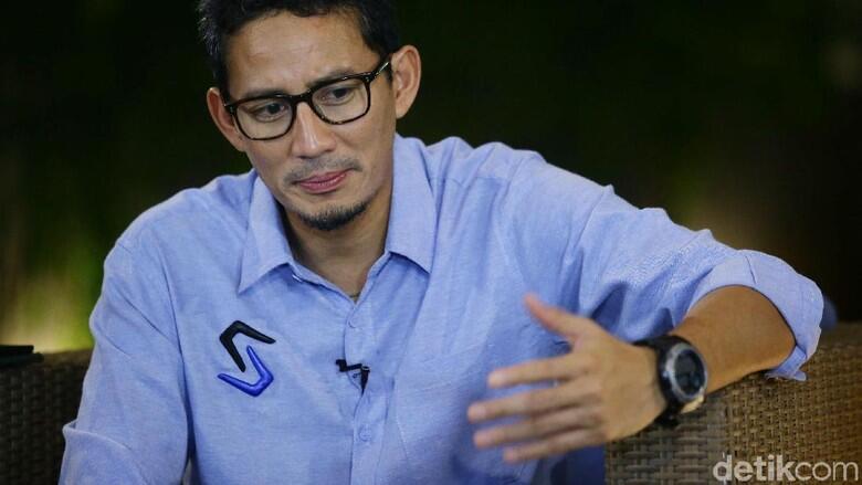 Prabowo Calon Menhan, Sandiaga Bicara Dukungan untuk Omnibus Law Jokowi