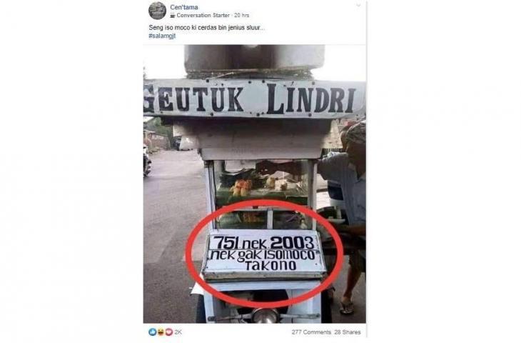 Koplak! Harga Jajanan Pasar Ini Bikin Bingung Netizen, Yang Bisa Baca Jenius