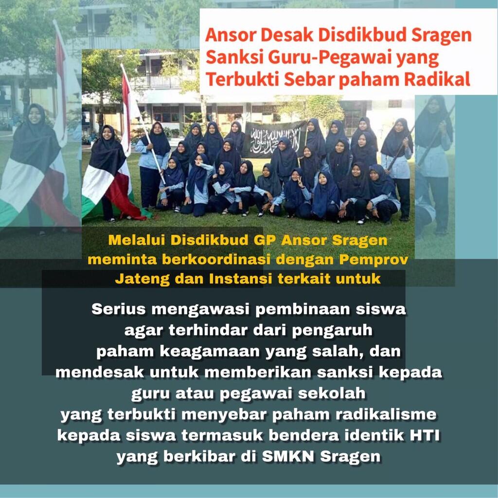 Awas, Virus HTI Sudah Masuk Sekolah