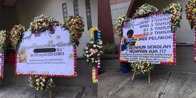 Ketika Karangan Bunga Jadi Tempat Pelampiasan Emosi