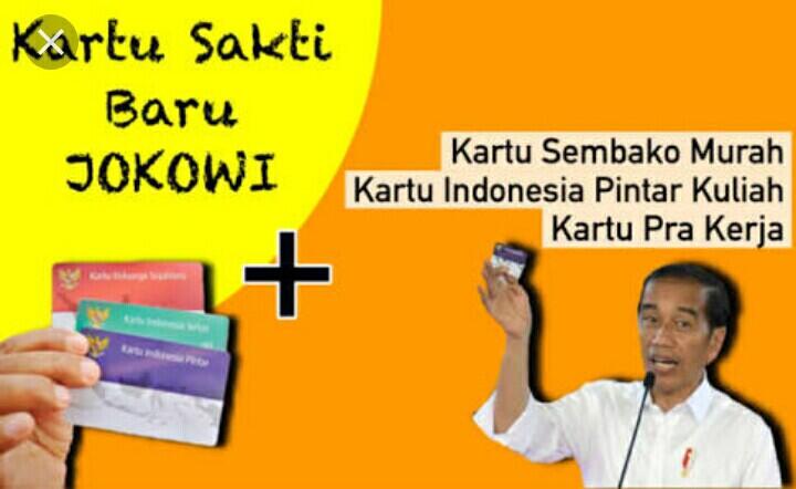 3 Kartu Sakti Andalan Bapak Presiden Joko Widodo Jilid Ke-2 Yang Saya Harapkan