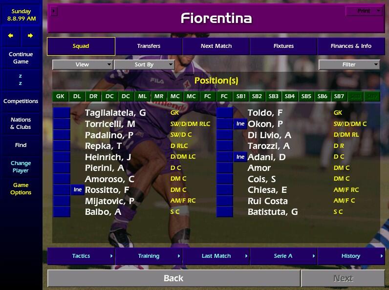 non league clubs to check championship manager 01/02