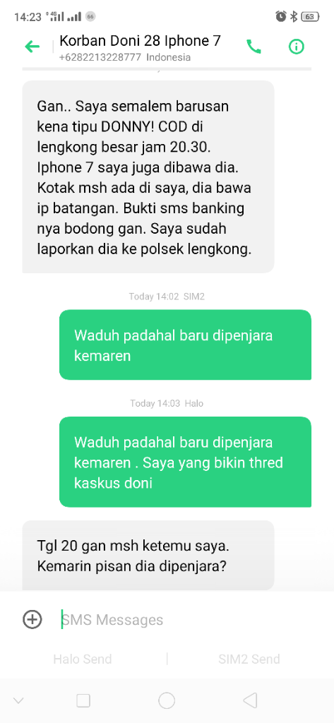 Hati Hati penipu ulung Donny hariawan kembali mengincar penjual online