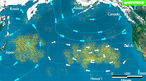 Mengenal Pacific Great Garbage Patch, Pulau Sampah Terbesar di Dunia