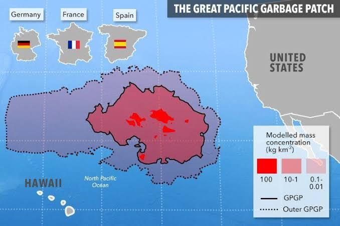 Mengenal Pacific Great Garbage Patch, Pulau Sampah Terbesar di Dunia