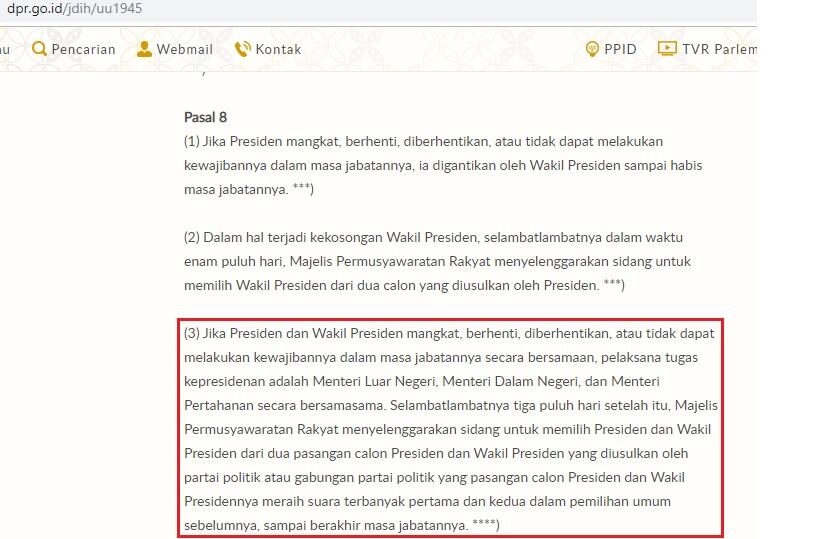 Jokowi Presiden Tertib Sipil, Prabowo Presiden Darurat RI