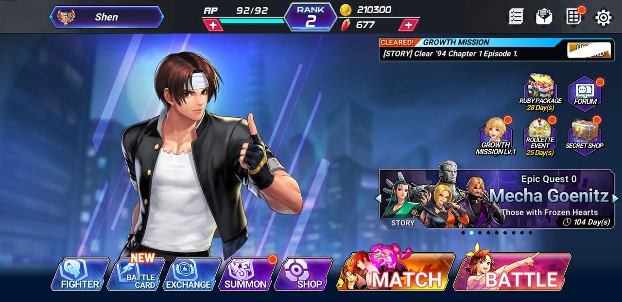 King Of Fighters AllStar Resmi Dirilis Secara Global