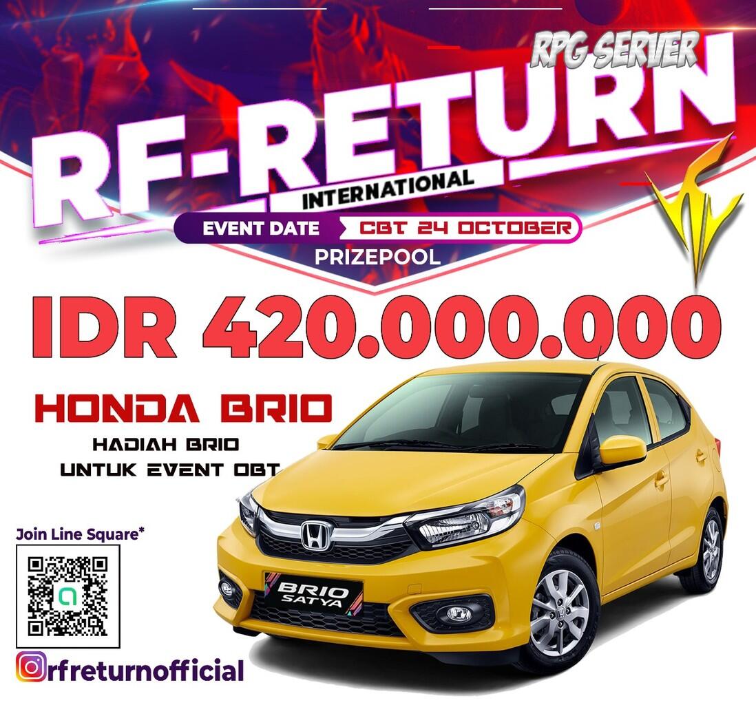 RF Return 55 Semi PVP 2019 Total hadiah 70jt