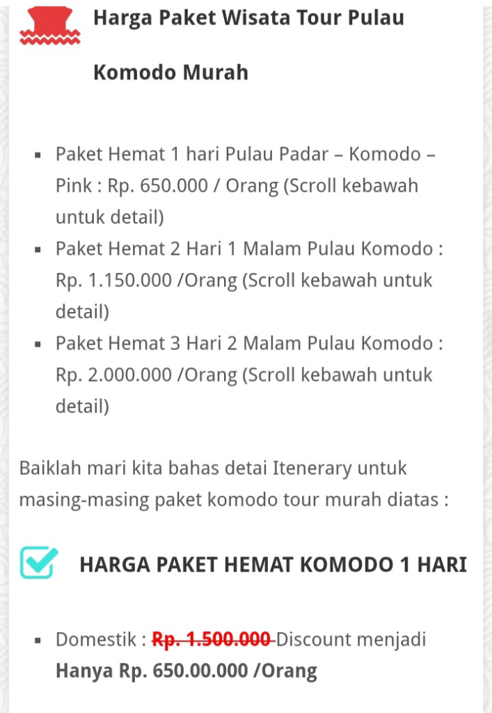 Sudah Berwisata Ke Pulau Komodo? Buruan, Sebelum Harga Tiket Berubah Jadi Fantastis