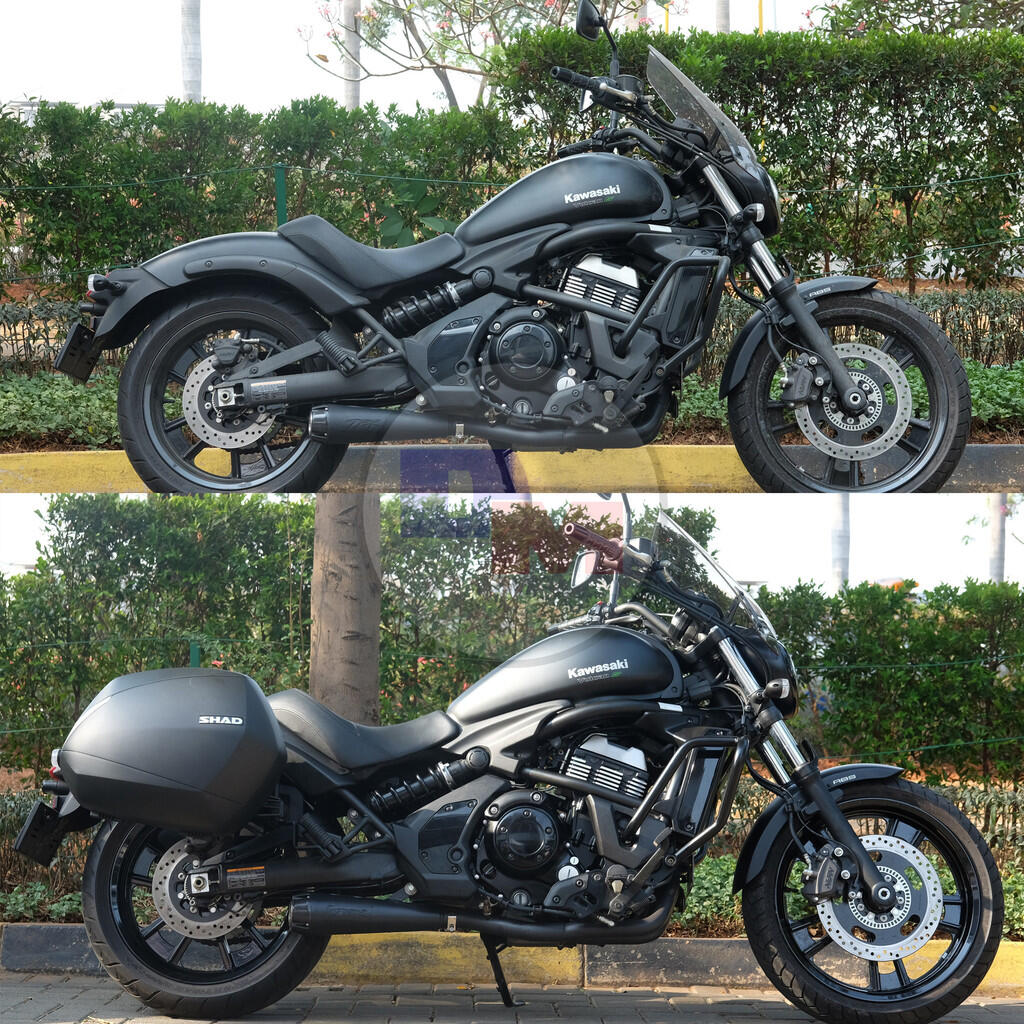 Kawasaki Vulcan Pakai Box SHAD, Bikin Ganteng Mendadak