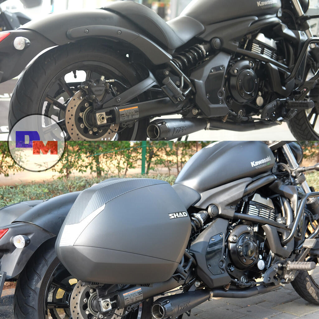 Kawasaki Vulcan Pakai Box SHAD, Bikin Ganteng Mendadak