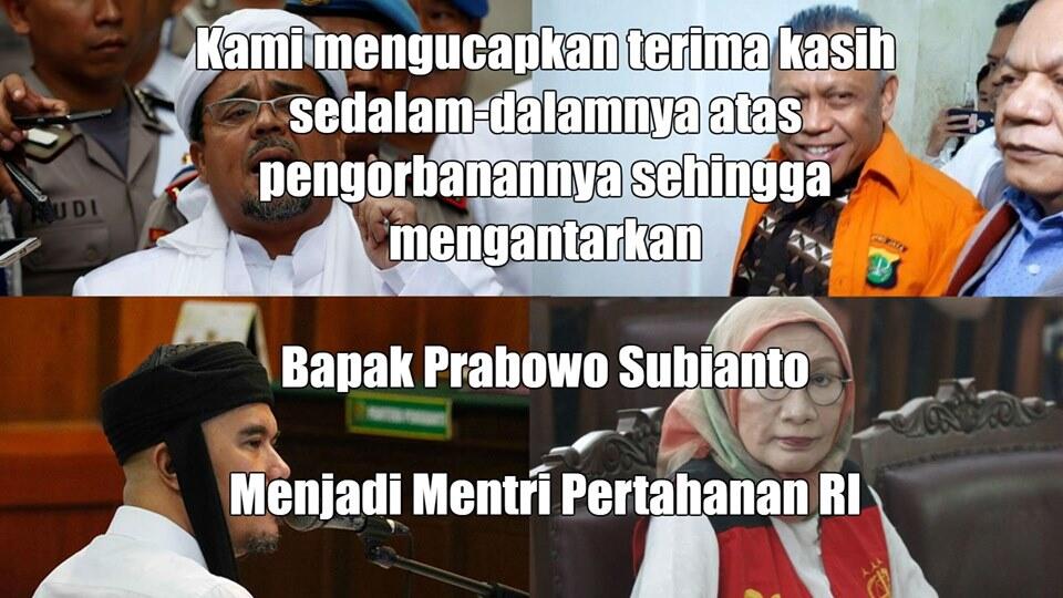 Angkat Prabowo Jadi Menteri, Jokowi Ditinggalkan Relawan Projo