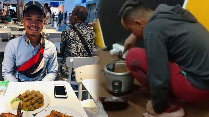 Terciduk Masak Nasi di Kantor, Pria Ini Tak Bisa Beli Makan, Ternyata Demi Ibunda