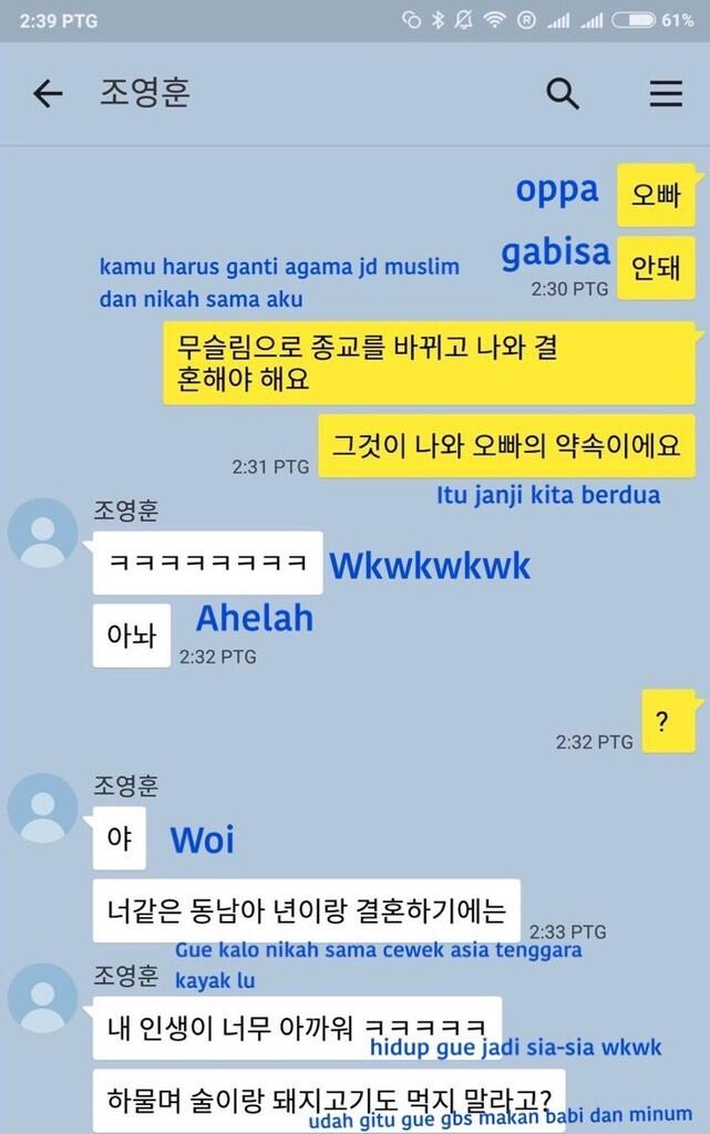 Sudah tidur Bareng dengan Cowok Korea Cewek Indonesia Ditinggal Pergi