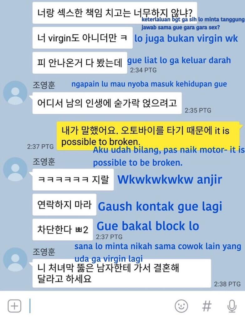 Sudah tidur Bareng dengan Cowok Korea Cewek Indonesia Ditinggal Pergi