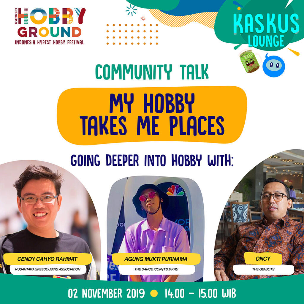 Menjelajah dan Berprestasi Karena Hobi? Simak Kisahnya di Community Talk HobbyGround!