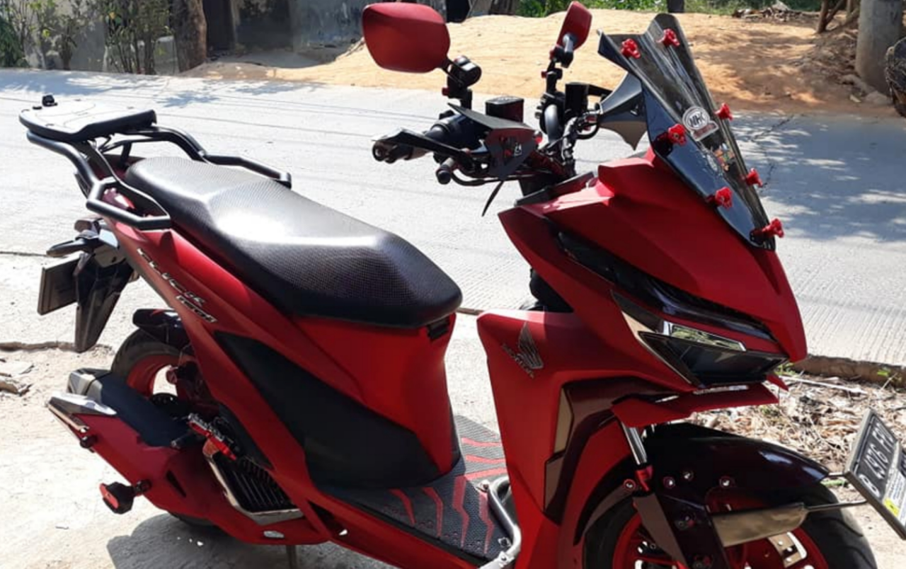 Modifikasi Honda New Vario Bargaya Adventure