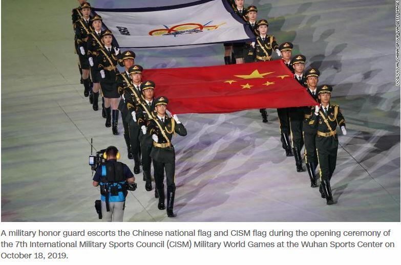 Chinese team disqualified for 'extensive cheating' at Military World Games