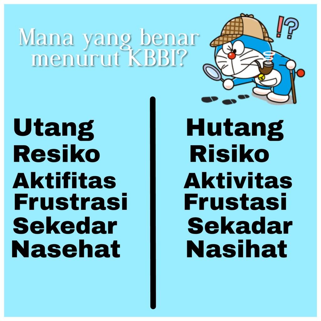 Uji Pengetahuan Bahasa Indonesia, Mana yang Benar Menurut KBBI? Bagian 1