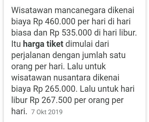 Daya Tarik Pulau Komodo, Tiket Masuk Keindahan Wisata?