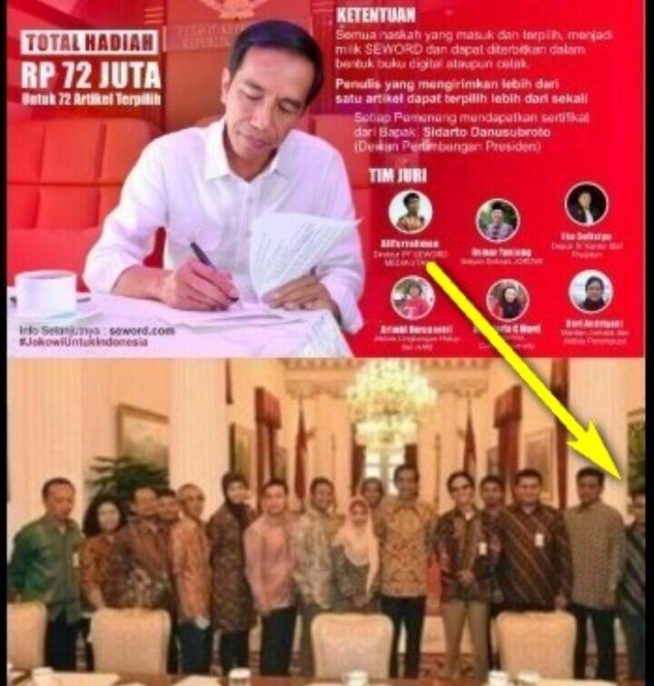 Seword Protes Gara-gara Ketua Projo Jadi Wakil Menteri