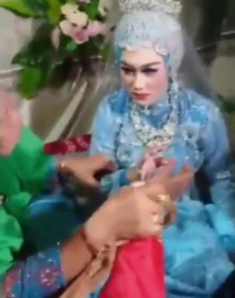 Viral! Video Pengantin Wanita Menangis Tolak Perjodohan Orang Tua, Awas Baper